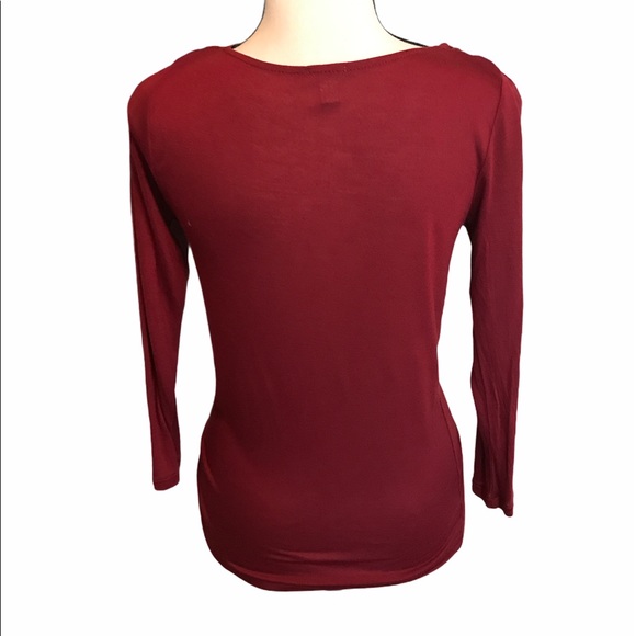 💙Bundle 3/$19 - J. Crew 3/4 Sleeve Cowl Neck Tee - Picture 2 of 4